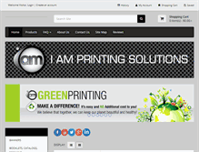 Tablet Screenshot of iam-printing.com